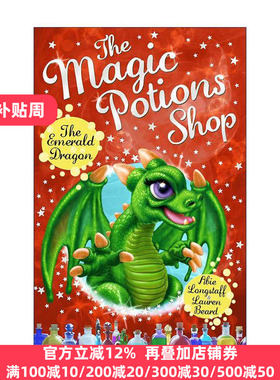 英文原版 The Magic Potions Shop: The Emerald Dragon 魔法药水商店6 畅销儿童奇幻故事书 英文版 进口英语原版书籍