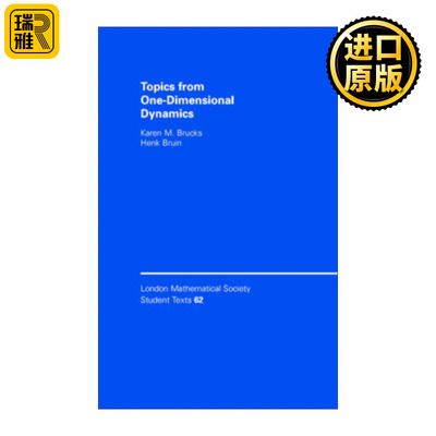 Topics from One-Dimensional Dynamics 关于一维动力学的讨论 伦敦数学会学生文本系列