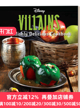 英文原版 Disney Villains: Devilishly Delicious Cookbook