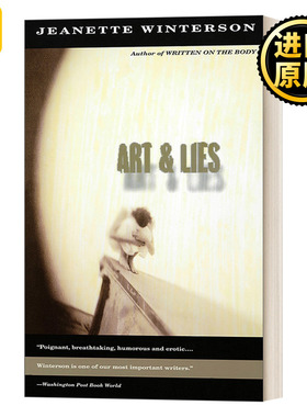 英文原版小说 Art and Lies 艺术与谎言 惠特布莱德奖获得者Jeanette Winterson珍妮特·温特森 英文版 进口英语原版书籍