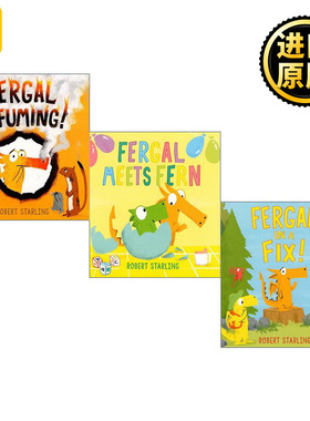 Fergal Pack 小恐龙费格尔三部曲套装