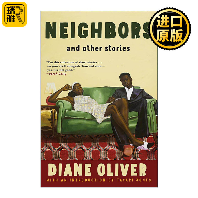 英文原版 Neighbors and Other Stories 邻居和其他故事集 卡内基文学奖长名单 Diane Oliver 英文版 进口英语原版书籍