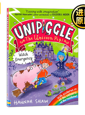 Usborne Unipiggle: Witch Emergency 独角猪 失踪的魔法书 尤斯伯恩儿童全彩幽默搞笑章节桥梁书