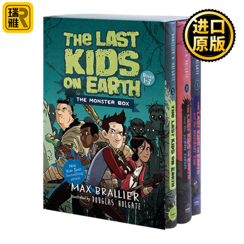 The Last Kids on Earth: The Monster Box (Books 1-3)地球上最后的孩子1-3册 美版精装