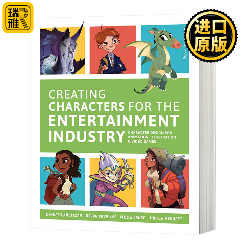 Creating Characters for the Entertainment Industry ACG  英文原版