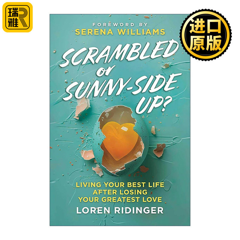 英文原版 Scrambled or Sunny-Side Up 失去挚爱后活出*好的自己 精装 英文版 进口英语原版书籍