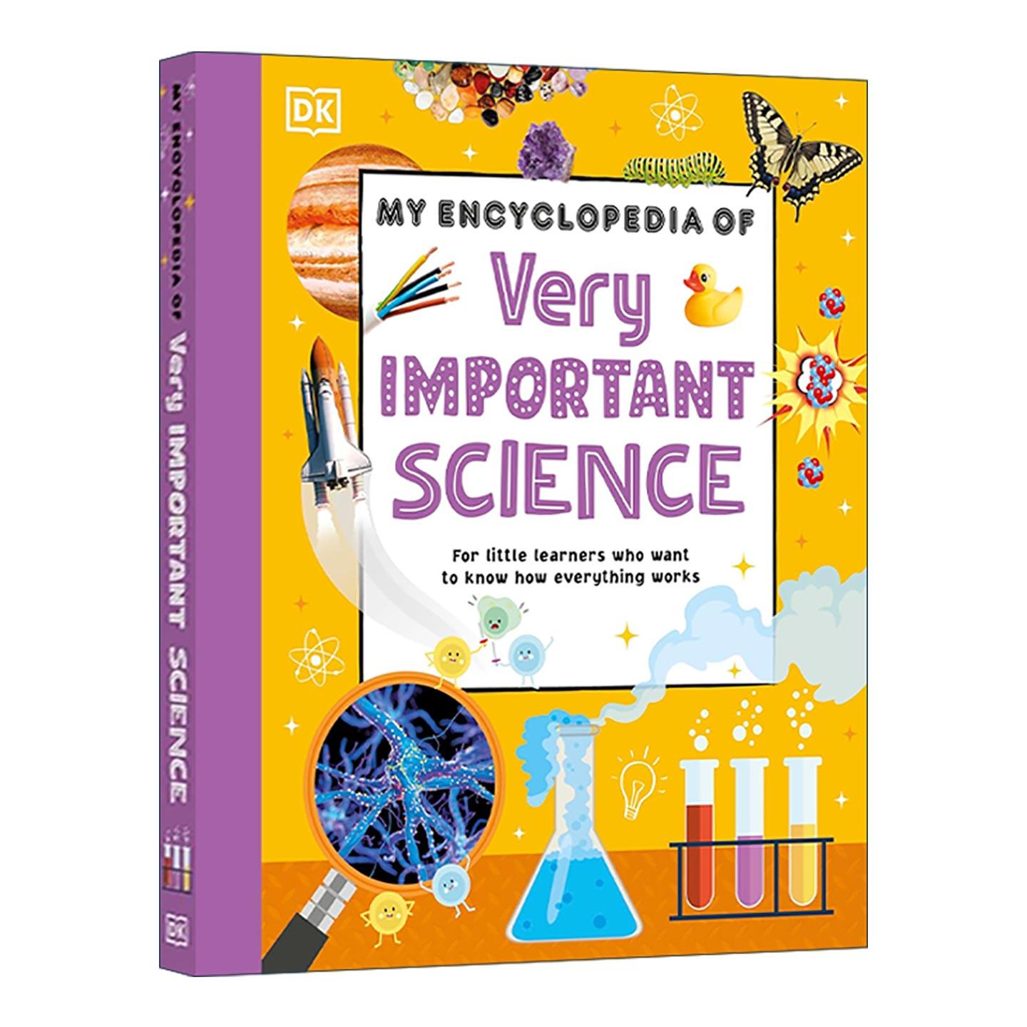 英文原版 My Encyclopedia of Very Important Science 那学重要的科学 DK自然科学科普全彩插图读物精装 英文版 进口英语原版书籍