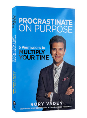 英文原版 Procrastinate on Purpose Rory Vaden