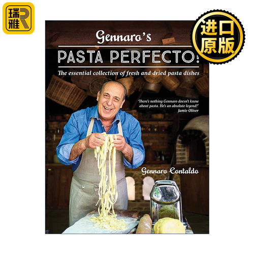 英文原版 Gennaro's Pasta Perfecto 意大利名厨Gennaro Contaldo的完美意面食谱 精装 英文版 进口英语原版书籍