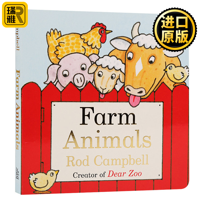正版 Farm Animals 农场动物儿童绘本