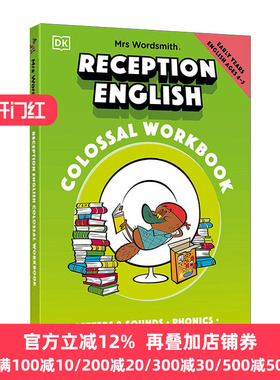 英文原版 Mrs Wordsmith Reception English Colossal Workbook 沃德史密斯夫人 英语练习册  4-5岁 英文版 进口英语原版书籍