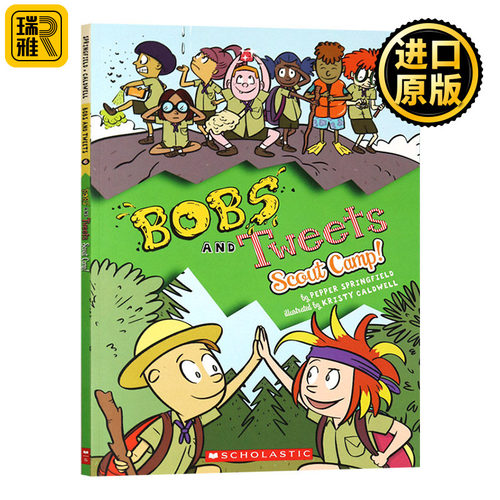 正版 Scout Camp Bobs and Tweets #4 童子军夏令营4