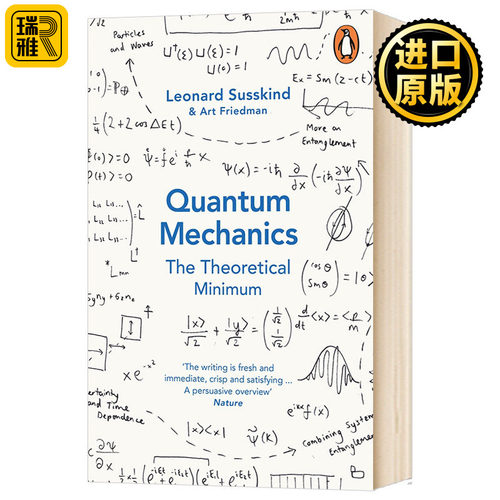 Quantum Mechanics The Theoretical Minimum 量子力学 理论上的最小值 英文原版 英文版原版书籍 进口英语书