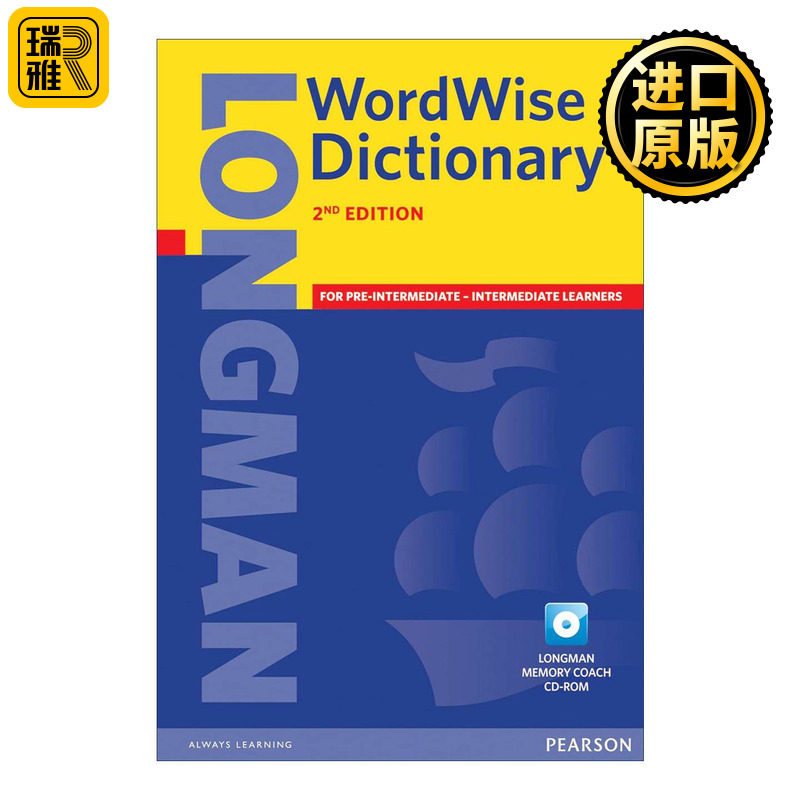 英文原版 Longman Wordwise Dictionary 朗文无师自通英语词典 第2版 含光盘 英文版 进口英语原版书籍