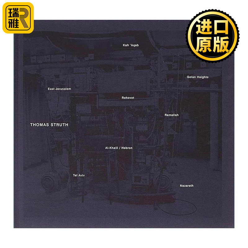 英文原版 Thomas Struth 摄影师托马斯·施特鲁特 以色列地区风景人物摄影集精装 英文版 进口英语原版书籍