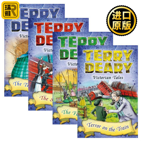 Terry Deary's Historical Talesy Victorian Tales 维多利亚时代的故事4册