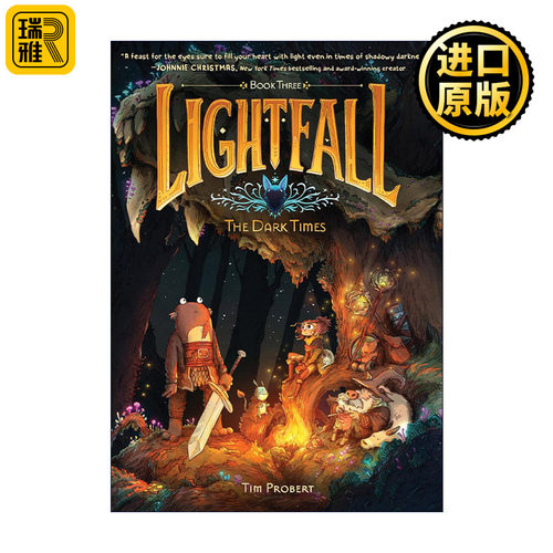 英文原版 Lightfall The Dark Times 光陨3 黑暗时刻 全彩漫画小说 英文版 进口英语原版书籍