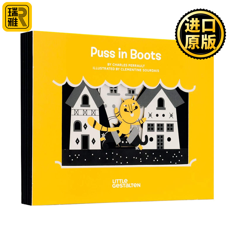 现货 Puss in Boots Charles Perrault 英文原版