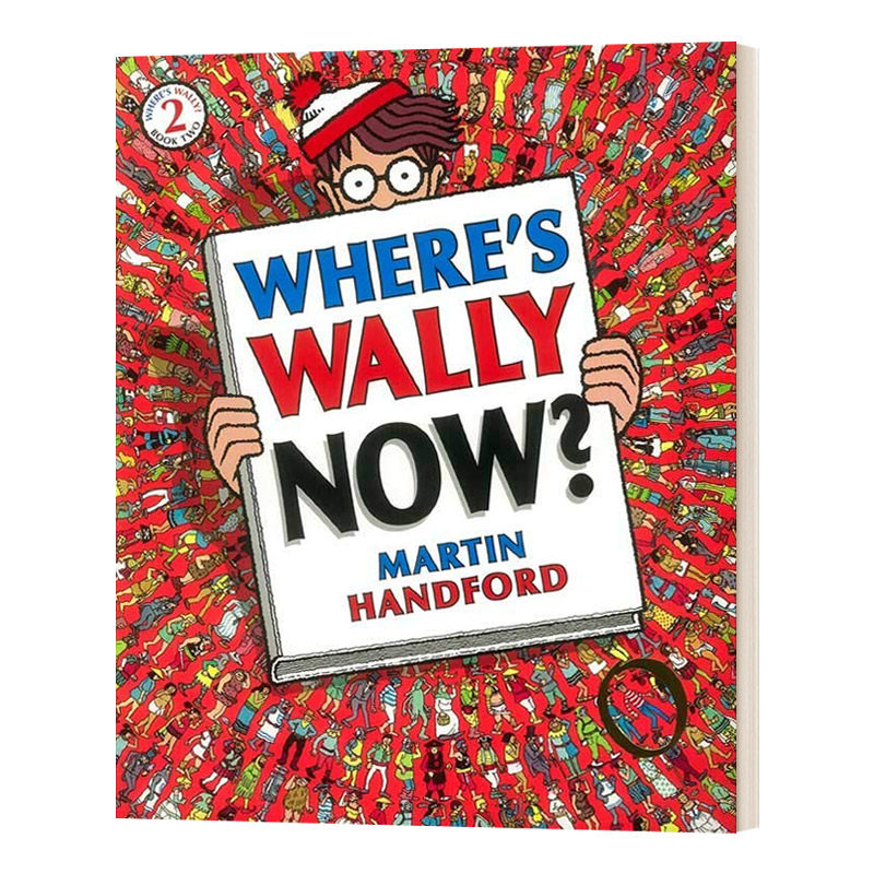 英文原版 where is wally now 儿童启蒙观察益智读物绘本 聪明的沃利