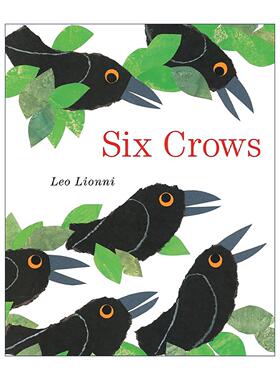 英文原版 Six Crows 六只乌鸦 儿童经典精装绘本 凯迪克奖得主李欧·李奥尼 英文版 进口英语原版书籍