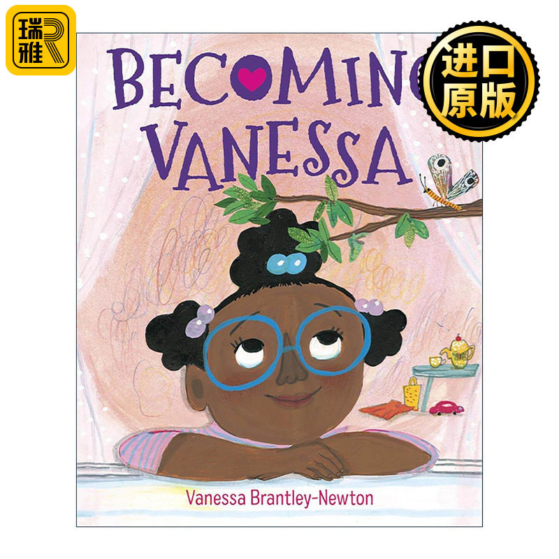 英文原版 Becoming Vanessa 成为凡妮莎 儿童精装价值观培养绘本 新生开学 自信做自己 英文版 进口英语原版书籍