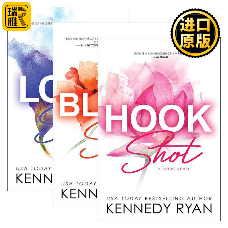 英文原版 Hoops篮圈系列1-3册 NBA浪漫小说 Booktok热门推荐 Kennedy Ryan 英文版 进口英语原版书籍