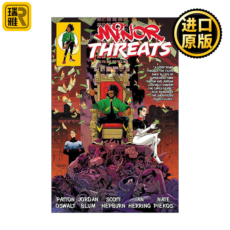 英文原版 Minor Threats Volume 2 The Fastest Way Down 次要威胁系列2 快速下山路 黑马漫画 英文版 进口英语原版书籍