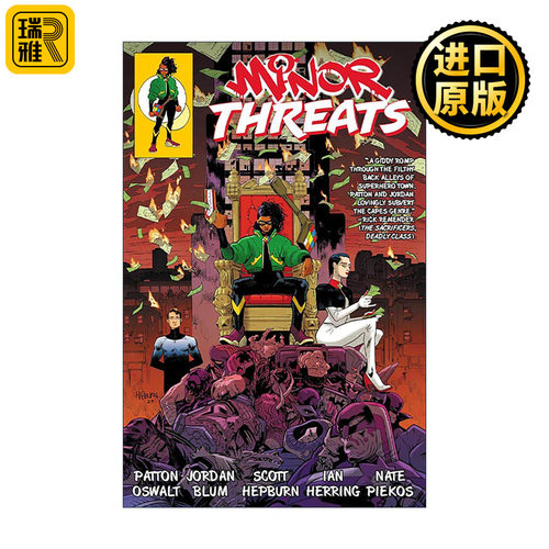 英文原版 Minor Threats Volume 2 The Fastest Way Down 次要威胁系列2 快速下山路 黑马漫画 英文版 进口英语原版书籍