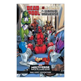 The 死侍 Deadpool Plays 英文版 书籍 英文原版 漫画 Marvel Role 漫威宇宙 角色扮演 Universe 进口英语原版 RPG冒险游戏