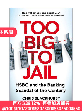 正版 Too Big to Jail 英文原版 进口英语书籍