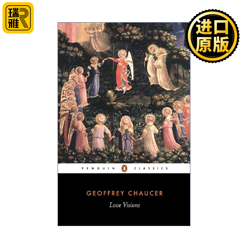 英文原版 Love Visions (Penguin Classics) Geoffrey Chaucer