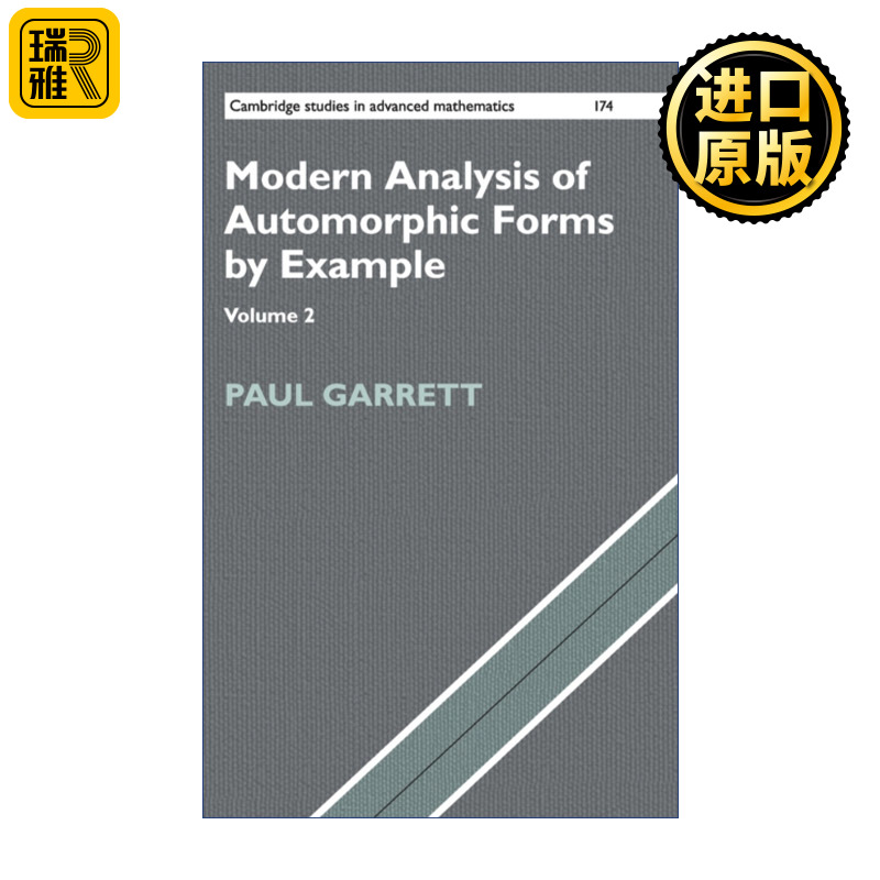 英文原版 Modern Analysis of Automorphic Forms By Example