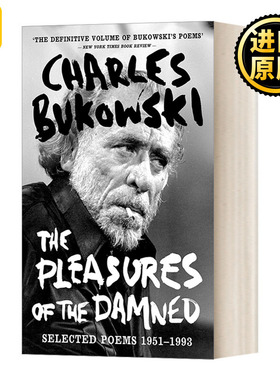 英文原版 The Pleasures of the Damned 诅咒之乐 布考斯基诗选1951-1993 英文版 Charles Bukowski 进口英语原版书籍