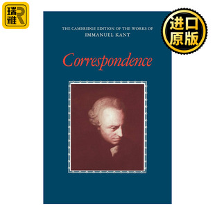 Correspondence 剑桥版康德著作系列 康德通信集