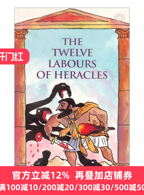英文原版 The Twelve Labours Of Heracles 十二试炼 赫拉克勒斯 古希腊罗马神话传说故事 英文版 进口英语原版书籍