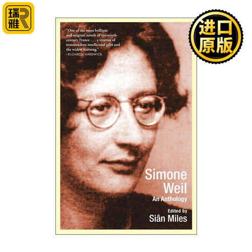 英文原版 Simone Weil 西蒙娜·薇依自传 哲学 英文版 进口英语原版书籍