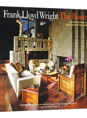 Frank Lloyd Wright The Rooms 建筑大师赖特 室内与装饰 精装 Margo Stipe