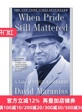 英文原版 When Pride Still Mattered 自豪仍然很重要 隆巴迪的一生 英文版 进口英语原版书籍