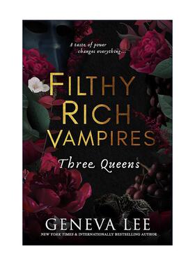 英文原版 Filthy Rich Vampires Three Queens 肮脏富贵吸血鬼系列3 三个皇后 奇幻浪漫小说 英文版 进口英语原版书籍