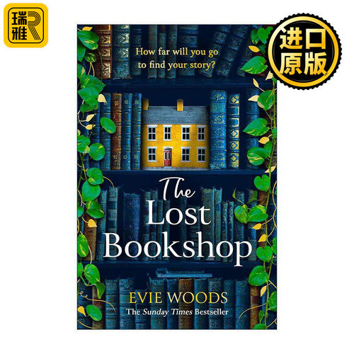 英文原版 The Lost Bookshop 消失的书店 Evie Woods 亚马逊畅销小说 英文版 进口英语原版书籍