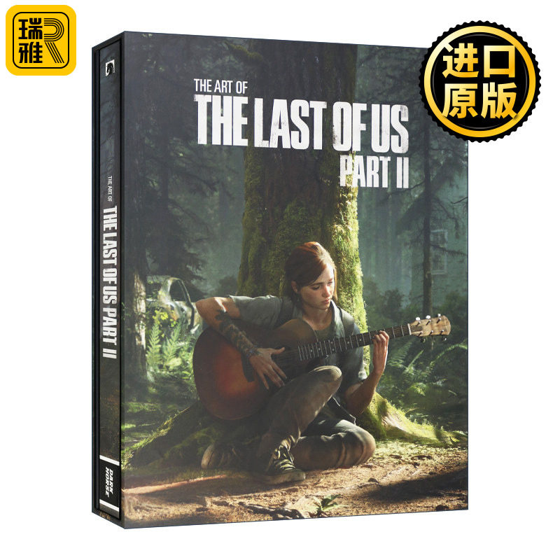 The Art of the Last of Us Part II Deluxe Edition 最后生还者2 游戏设定集 豪华版