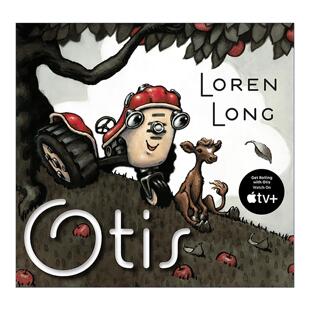 英文原版 Otis 小拖拉机奥蒂斯系列 儿童经典绘本 纸板书 玩具船去航行插画师洛伦·朗 英文版 进口英语原版书籍