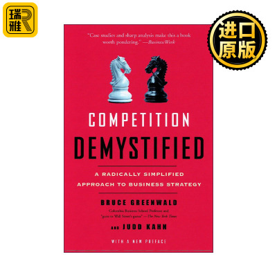 正版 Competition Demystified 企业战略博弈: 揭开竞争优势的面纱 英文原版 进口英语书籍