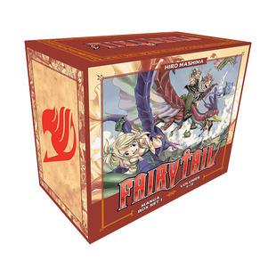 妖精 Manga 英文原版 套装 尾巴1至11集套装 Set Box Tail Fairy