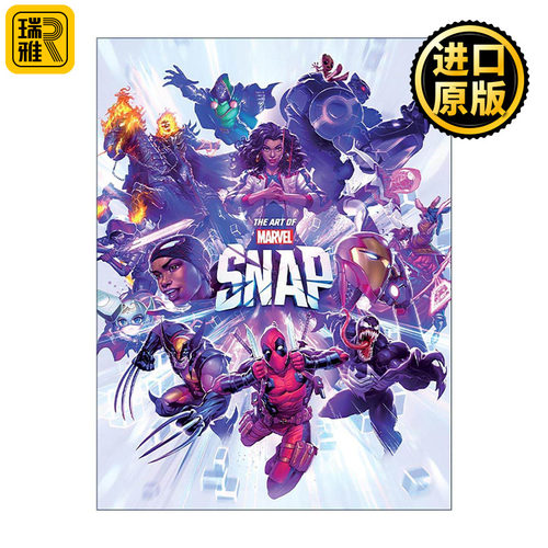 英文原版 The Art of Marvel SNAP 漫威终极逆转 游戏艺术设定集 精装收藏版 黑马漫画 Paul Davies 英文版 进口英语原版书籍