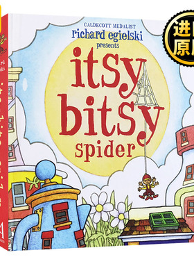 正版 Itsy Bitsy Spider 小小蜘蛛立体书儿童绘本