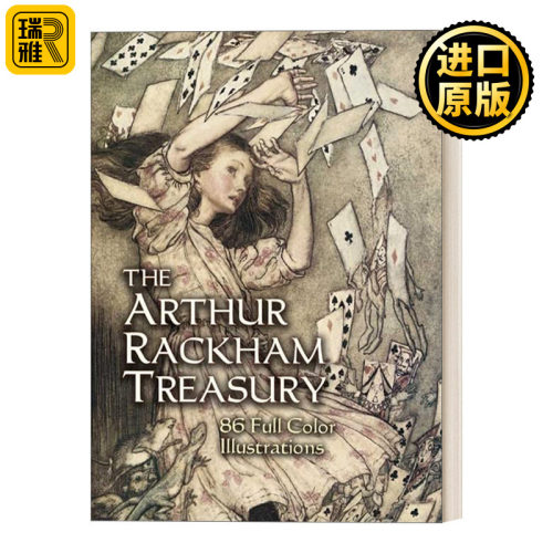 The Arthur Rackham Treasury: 86 Full-Color Illustrations  亚瑟拉克姆宝库黄金时代装饰画86幅全彩插画