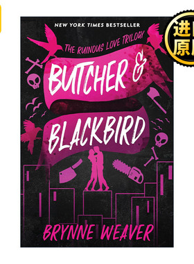 英文原版 Butcher and Blackbird The Ruinous Love Trilogy 屠夫和黑鸟 毁灭性爱情三部曲1 英文版 进口英语原版书籍