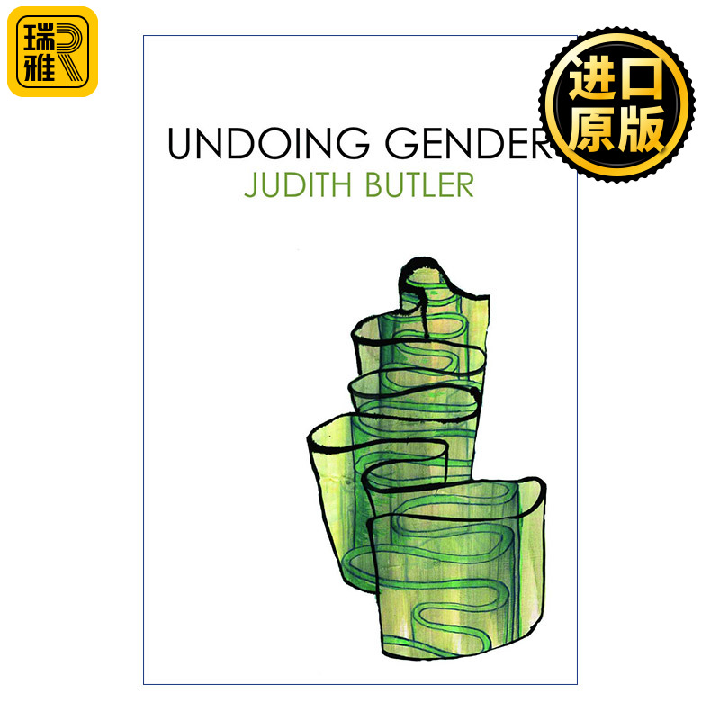 Undoing Gender消解性别耶鲁大学哲学博士朱迪斯巴特勒 Judith Butler-封面