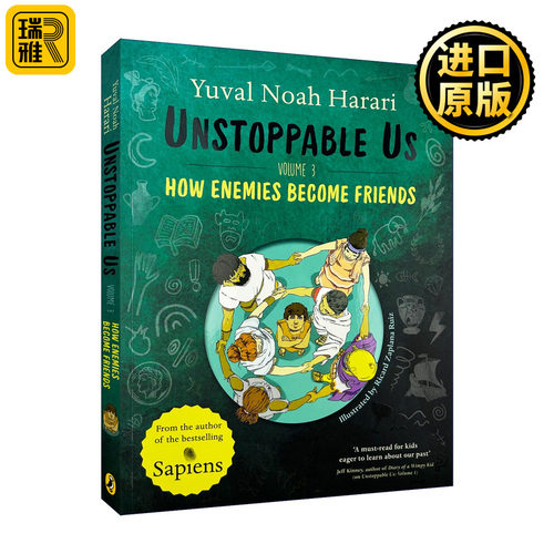 英文原版 Unstoppable Us Volume 3 势不可挡的人类 卷3 敌人如何成为朋友 人类简史作者尤瓦尔·赫拉利 英文版 进口英语原版书籍